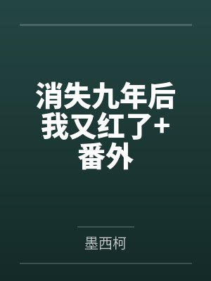 消失九年后我又红了+番外封面