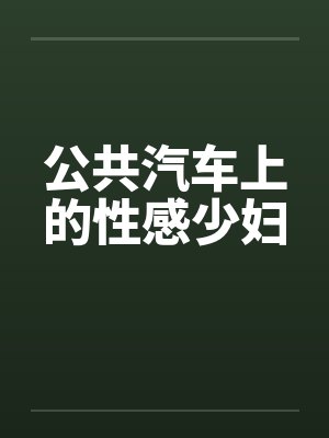 公共汽车上的性感少妇封面