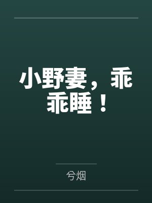小野妻，乖乖睡！封面